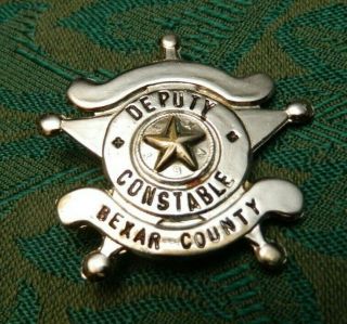 Bexar County Texas Deputy Constable Badge