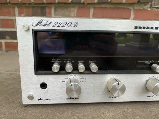 Marantz 2220B Vintage Classic Stereo Receiver No Power 2