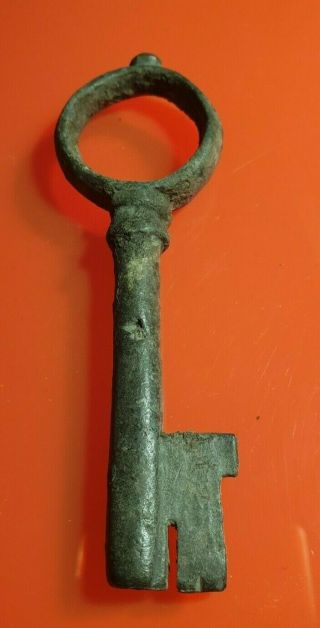 Ancient Roman Bronze Large 3.  93 ",  52.  4gr.  Key