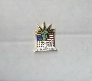 Ua Plumbers Pipefitters Union Local Steamfitters 638 York Ny Lapel Pin