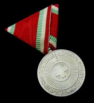 WW1 Bulgarian Royal Award Red Cross Medal 1915 3