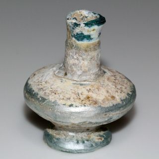 Museum Quality Roman Glass Bottle 1st - 3rd Century Ad