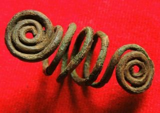 Ancient Bronze Rare Celtic Ring