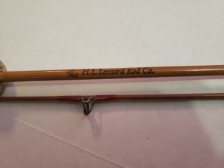 Vintage H L Leonard Fishing Rod Ultralight Les60ul Made By Phillipson