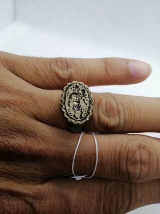 Ancient Roman Or Byzantine Ring European Jewelry Artifact Authentic Rare Old