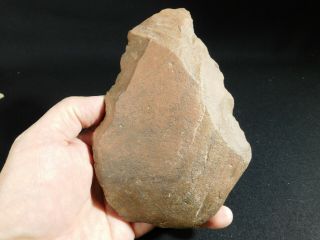 A Big One Million Year Old Early Stone Age Acheulean Handaxe Mauritania 832gr