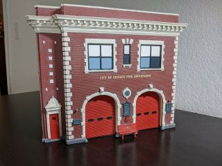 Code 3 Collectibles - Backdraft Firehouse.  Chicago Fire Department