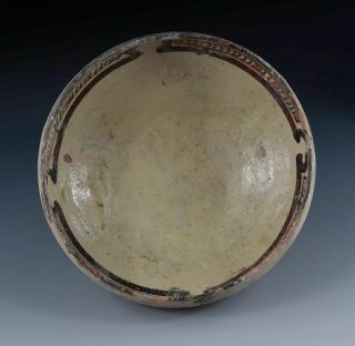 Sc An Attractive Islamic,  Nishapur Pottery Bowl,  11th - 2th Cent Ad
