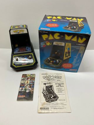 Vintage 1980’s Coleco Pac - Man 2390 Tabletop Video Game With Box