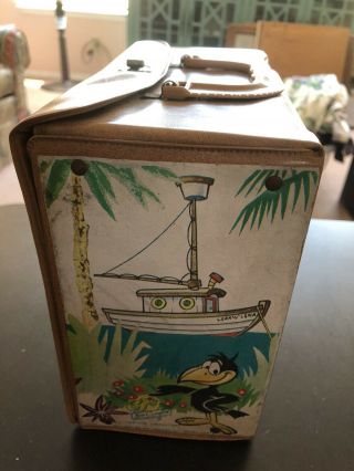 Vintage 1963 Beany And Cecil Vinyl Lunchbox With Thermos 3