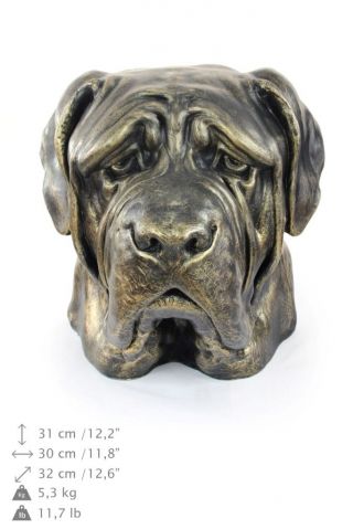 English Mastiff,  Dog Head Urn Made Of Resin,  Artdog,  Usa