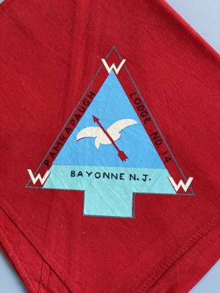 Boy Scout Oa 14 Pamarpaugh Vintage Neckerchief