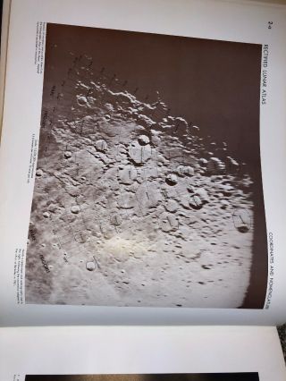 Rectified Lunar Atlas Supplement Number Two Whitaker 1963 Acceptable 3