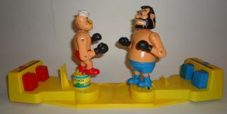 Vintage 1981 Popeye Vs Brutus Knockdown Knockout Boxing Game 9224 - 7 Box