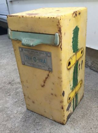 Vintage Traf - O - Teria Traffic Parking Ticket Box from El Dorado,  Kansas - No Key 2