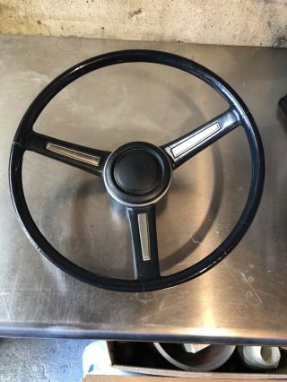 Bmw 3.  0 2800 1602 1802 2002 Ti Tii E3 E9 3 Spoke Vintage Steering Wheel
