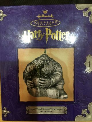 Hallmark Keepsake Ornament Harry Potter Hagrid And Norbert The Dragon Decoration