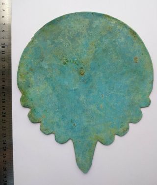 Scythian bronze mirror,  800 - 600 Cent.  B.  C. ,  Huge,  Ex.  rare size,  Great cond 2