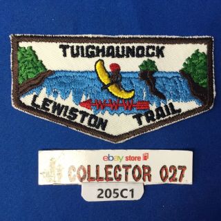 Boy Scout Oa Tuighaunock Lodge 409 F1b Ff Order Of The Arrow Pocket Flap Patch