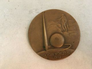 1939 Nywf George Washington Yesterday Today Tomorrow Bronze Medal Kilenyi