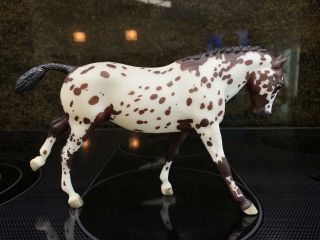 Breyerfest 2012 Sixes And Sevens Cantering Welsh Pony Appaloosa Matte 400 Made