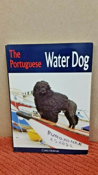 1998 Revised The Portuguese Water Dog Book,  3 Other Books Signed By Authors