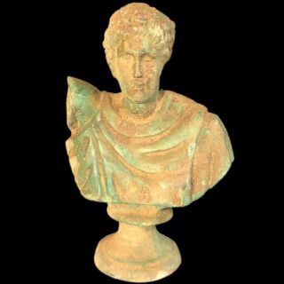 Rare Ancient Roman Bronze Period Statue On Stand - 200 - 400 Ad (5)