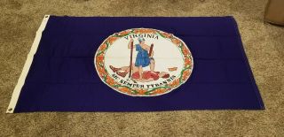 Vintage Rare 100 Cotton Valley Forge Flag 3 