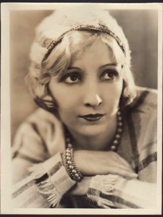 Bessie Love Vintage 1930 10x13 George Hurrell Mgm Dbw Portrait Photo