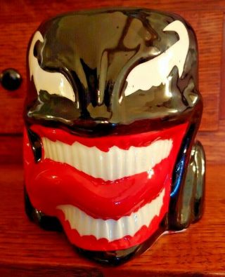 Venom Comic 3d Ceramic Molded Mug Coffee Cup 16oz Marvel Face Head