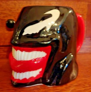 Venom Comic 3D Ceramic Molded Mug Coffee Cup 16oz Marvel Face Head 3