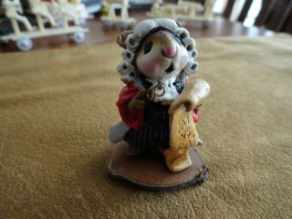 Wff Wee Forest Folk Barrister Mouse Rare