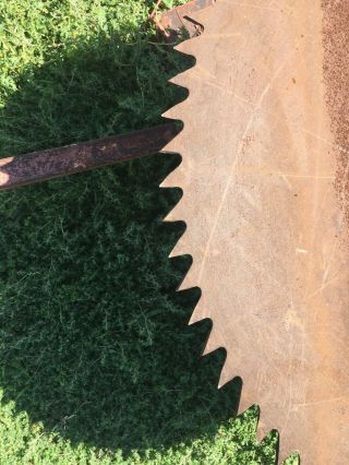 Vintage 31”Diameter Rustic Buzz Saw Mill Blade 3