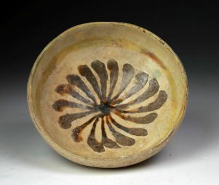 Sc Choice Islamic Medieval Pottery Bowl,  Western Asia,  11th - 12th Cent.  Ad