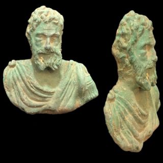 Rare Ancient Roman Bronze Period Statue - 200 - 400 Ad