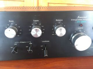 Vintage Sansui AU - 4900 Integrated Stereo Amplifier (1976 - 77) & 3