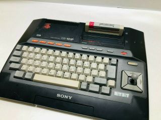 Sony Msx Hb - 101p Hit Bit Black Vintage Personal Computer Vintage Rare
