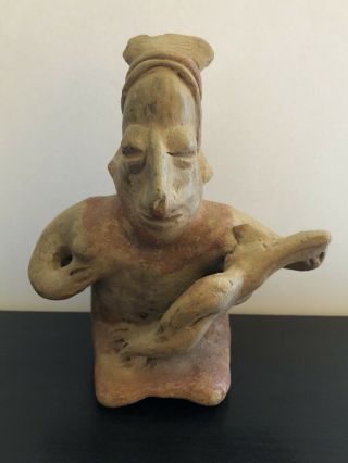 Pre - Columbian,  West Mexico,  Jalisco Maternity Figure (250 Bc - 250 Ad)