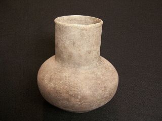 Solid Authentic Circa 1300 - 1400 Ad Mississippian Pottery Bottle From Arkansas