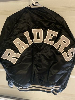 Vintage Chalk Line Oakland Raiders Satin Jacket Las Vegas Nwa 90 