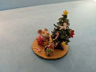 Wee Forest Folk.  Tiny Tree Trimmer.  M - 658