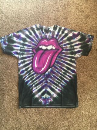 Vintage Rolling Stones Tie Dye T Shirt