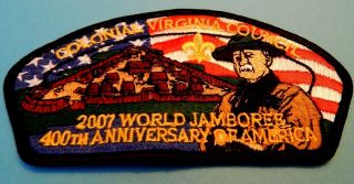 Colonial Virginia Council 2007 World Jamboree Jsp Very Tough
