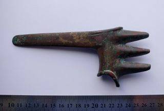 Near Eastern Bronze Age battle axe 1500 - 1200B.  C.  Great cond 1 2