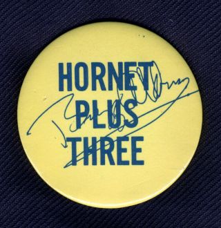 Apollo 11 Hornet Plus Three Button Buzz Aldrin Made In Hawaii Authentic