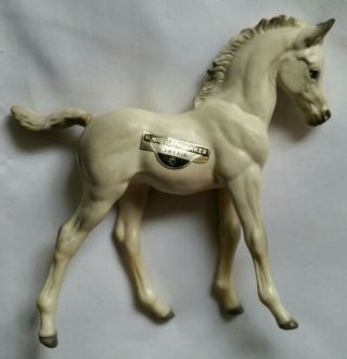 Vintage Hagen Renaker Dw Arabian Foal Sherif W/ Monrovia Label Crisp Details