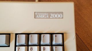 Commodore Amiga 2000 Keyboard - vintage - - 2