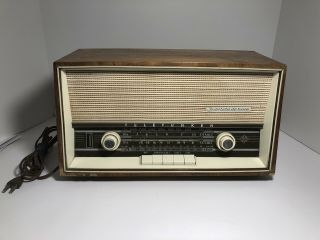 Vintage Telefunken Superheterodyne Jubilate Deluxe Radio 5461w,  Not