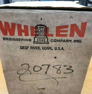 Nos Vintage Whelen Deputy Rota Beam Rotating Beacon Light W/ Box Great.