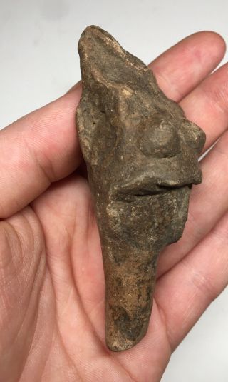 Pre - Columbian Pottery Game Whistle Referee Death Ball Ancient Terracotta Tool